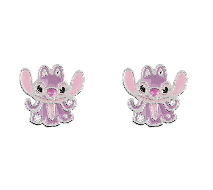 Disney Graziosi orecchini a perno per bambine con angelo di Lilo & Stitch EF01086SRWL.PA donna
