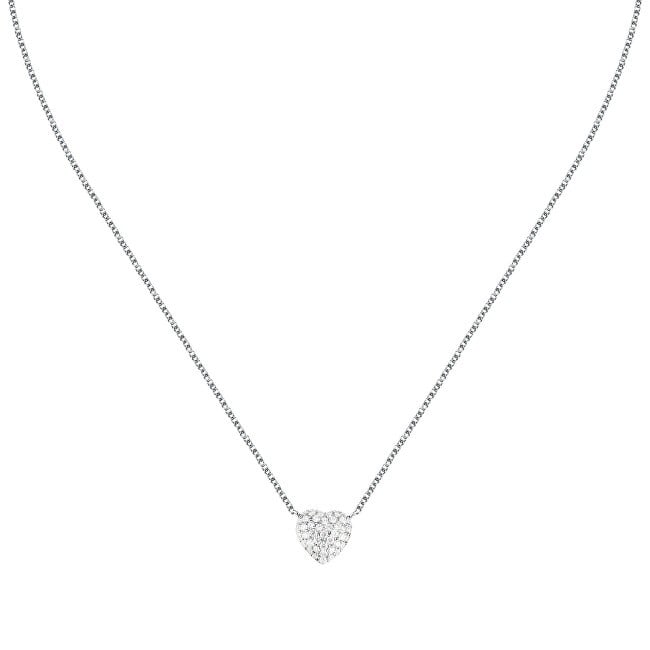 Morellato Delicata collana in argento con cuore e zirconi Nobile SAZK02 donna