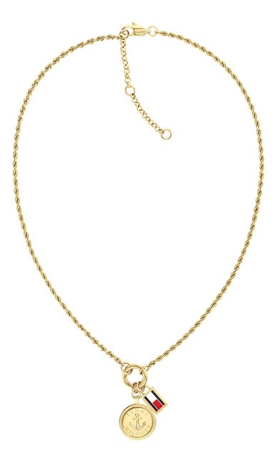 Tommy Hilfiger Splendida collana con ciondoli nautici 2781029 donna