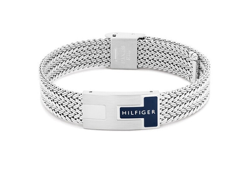 Tommy Hilfiger Elegante bracciale da uomo Nautical Mesh 2790705 uomo