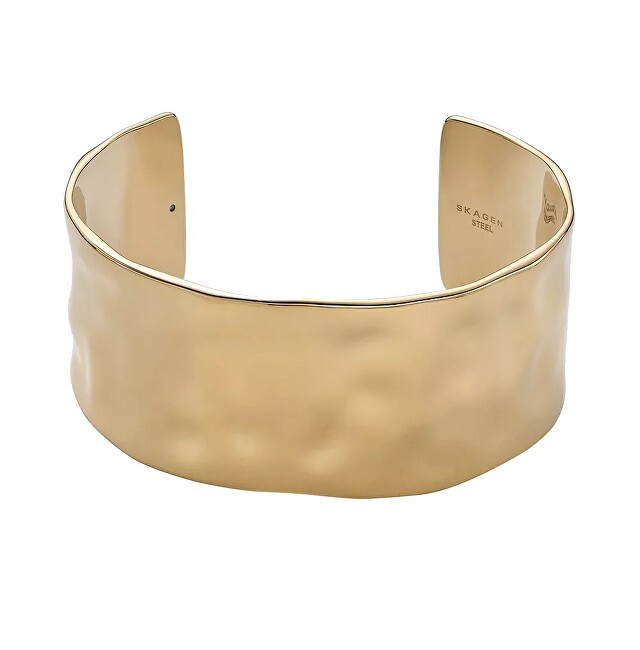 Skagen Bracciale massiccio placcato in oro massiccio Moderne Stak SKJ1877710 donna