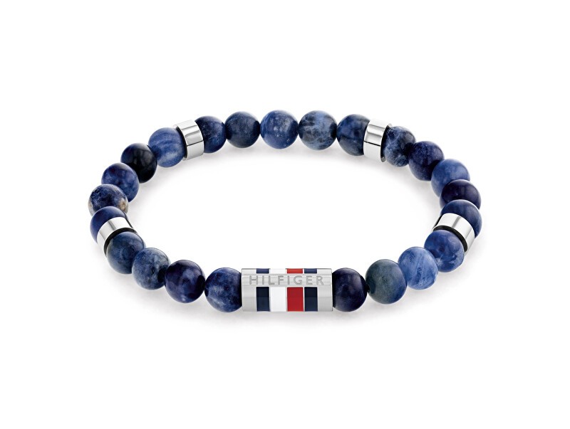 Tommy Hilfiger Bracciale con perline di sodalite Perline 2790711 uomo
