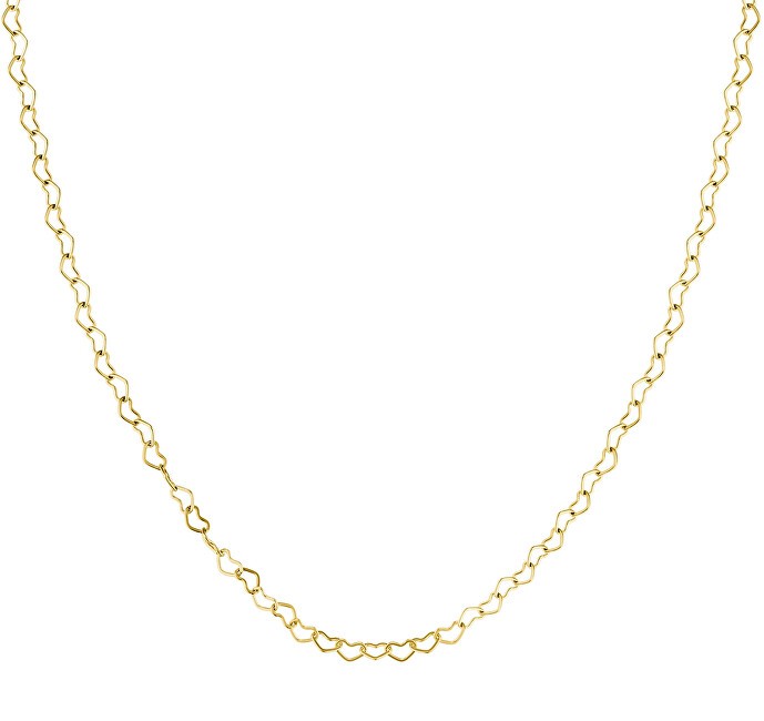 Rosefield Collana a forma di cuore placcata in oro JNHCG-J684 donna