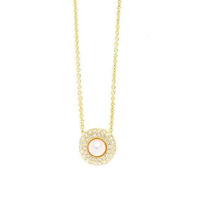 Oliver Weber Collana placcata oro con perla Lumiere 12511G donna