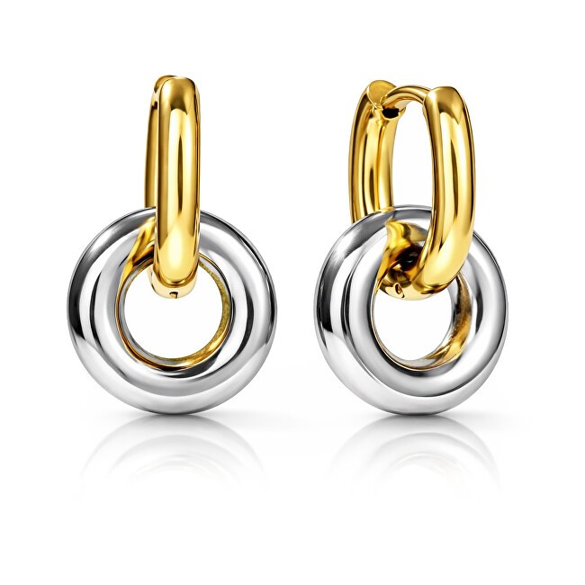 Troli Affascinanti orecchini bicolore 2 in 1 VJDE0108012-PS donna