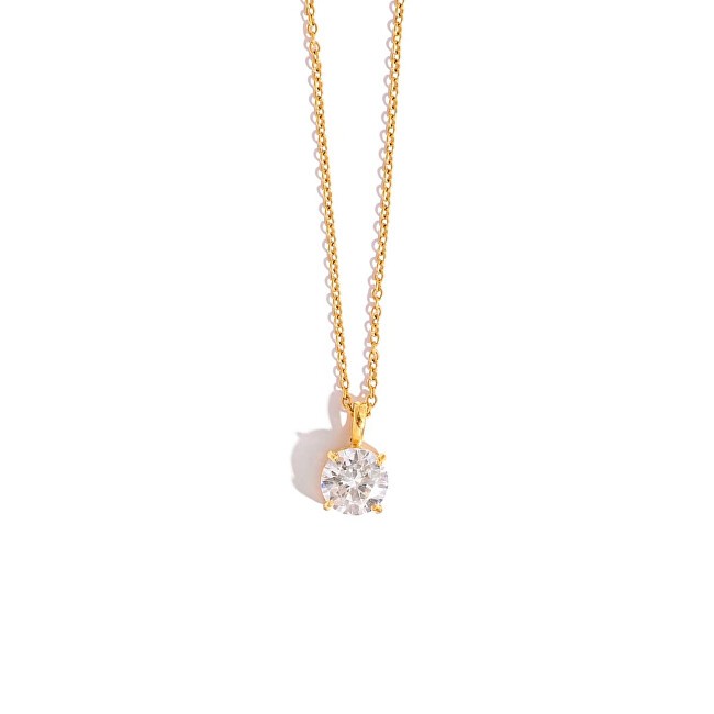 Troli Collana placcata in oro con pendente scintillante VJDN0308018 donna