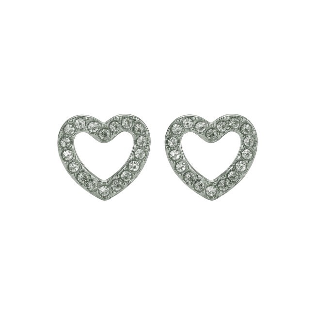 Emily Westwood Orecchini in acciaio a forma di cuore Eloura EWE260597S donna