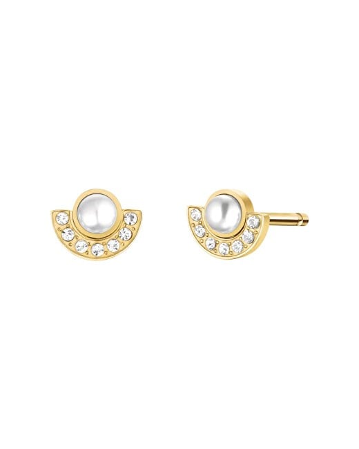 Rosefield Orecchini originali placcati in oro con perla JEMPG-J1291 donna