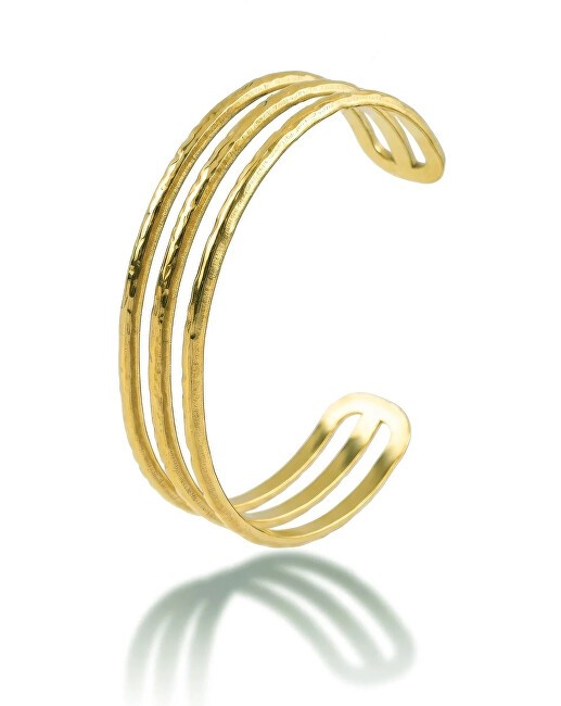 Victoria Walls Bracciale triplo massiccio Elunéa Gold VWB260665G donna