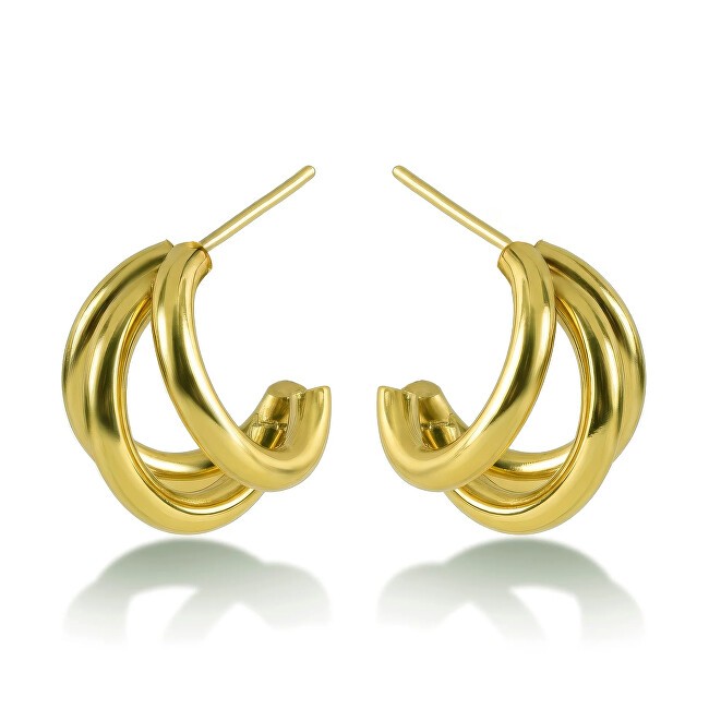Victoria Walls Eleganti orecchini placcati in oro Mirevia Gold VWE260746G donna