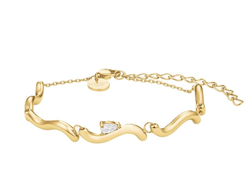Rosefield Bracciale originale con cristalli Wave JBDWG-J1305 donna