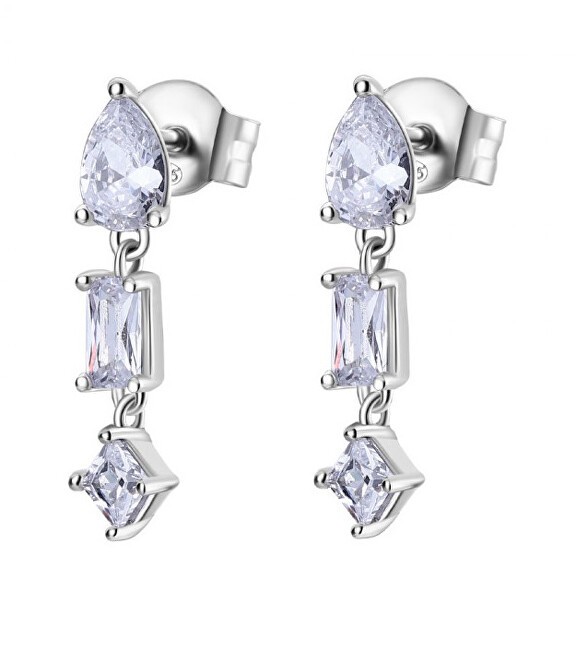 Rosato Orecchini pendenti in argento con zirconi cubici Gemma RZGE28 donna