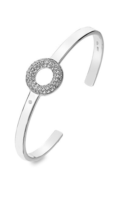 Hot Diamonds Bracciale Forever DC176 in argento scintillante con diamanti e topazi donna