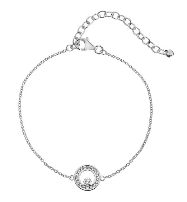 Hot Diamonds Bracciale Orbit DL661 in argento con diamanti e topazi donna