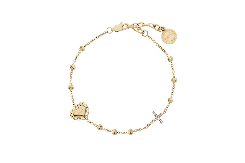 Liu Jo Bracciale placcato oro con cristalli Icones LJ3202 donna