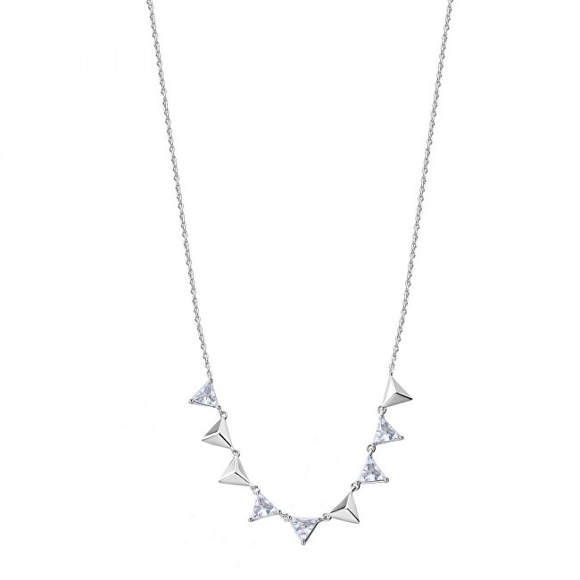 Rosato Incantevole collana in argento con zirconi Vittoria RZVT01 donna