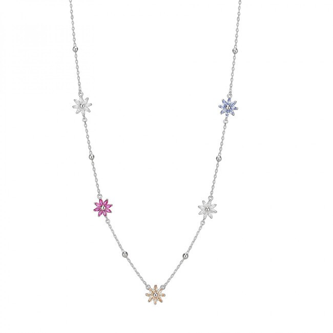 Rosato Incantevole collana da donna con zirconi colorati Gaia RZGA65 donna