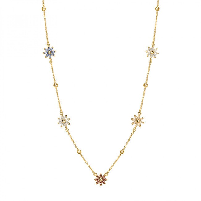 Rosato Collana da donna placcata in oro con zirconi colorati Gaia RZGA66 donna