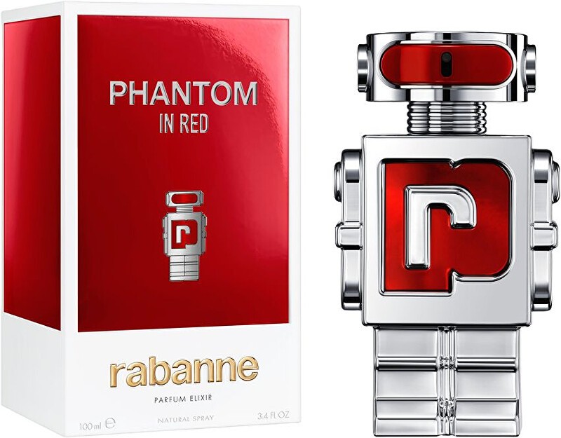Rabanne PHANTOM IN RED PARFUM ELIXIR eau de parfum vaporizzatore ricaricabile 150ml uomo