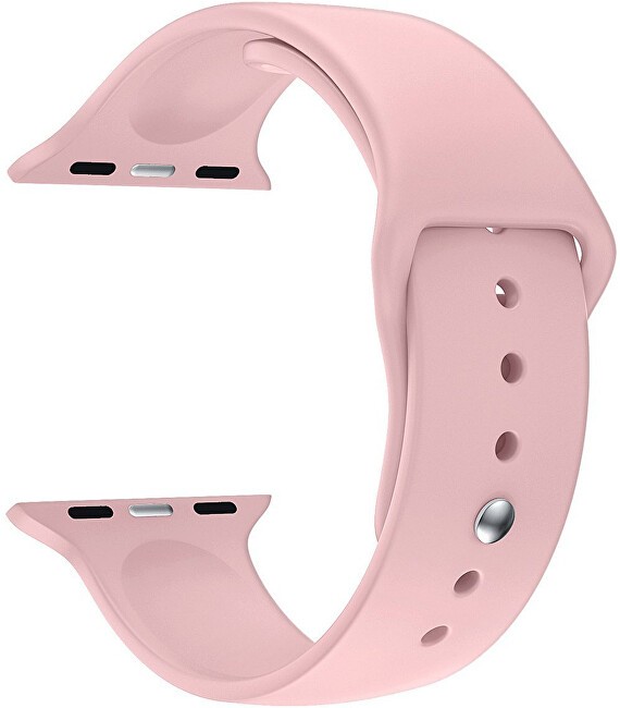 4wrist Cinturino in silicone per Apple Watch - Rosa 38/40/41 mm - S / M donna