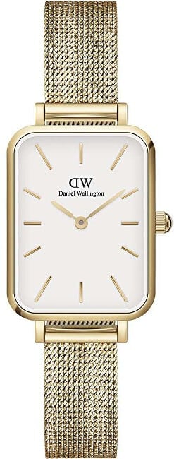Daniel Wellington Quadro 20X26 Pressed Evergold G White DW00100556 donna