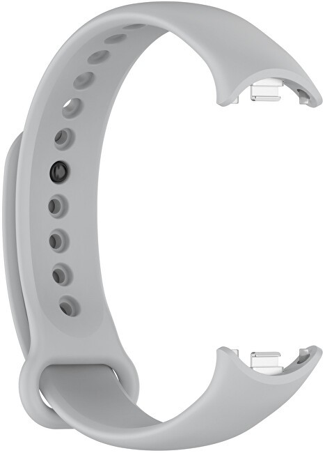 4wrist Cinturino in silicone per Xiaomi 9 e 8 - Grigio unisex