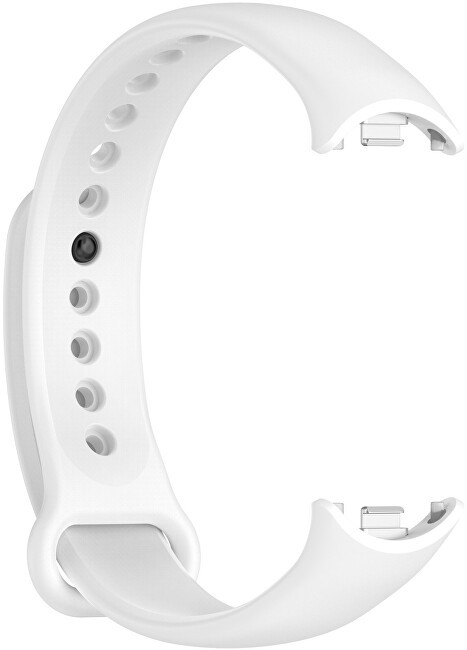 4wrist Cinturino in silicone per Xiaomi 9 e 8 - Bianco unisex