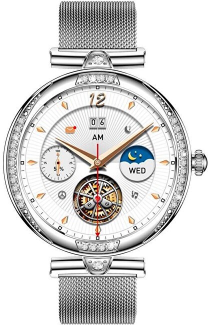 CARNEO Orologio intelligente CARNEO Seinn HR+ argento donna