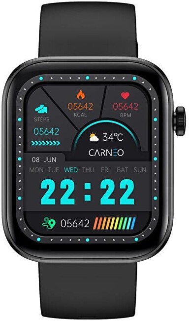 CARNEO Orologio intelligente CARNEO Zenith HR+ nero donna