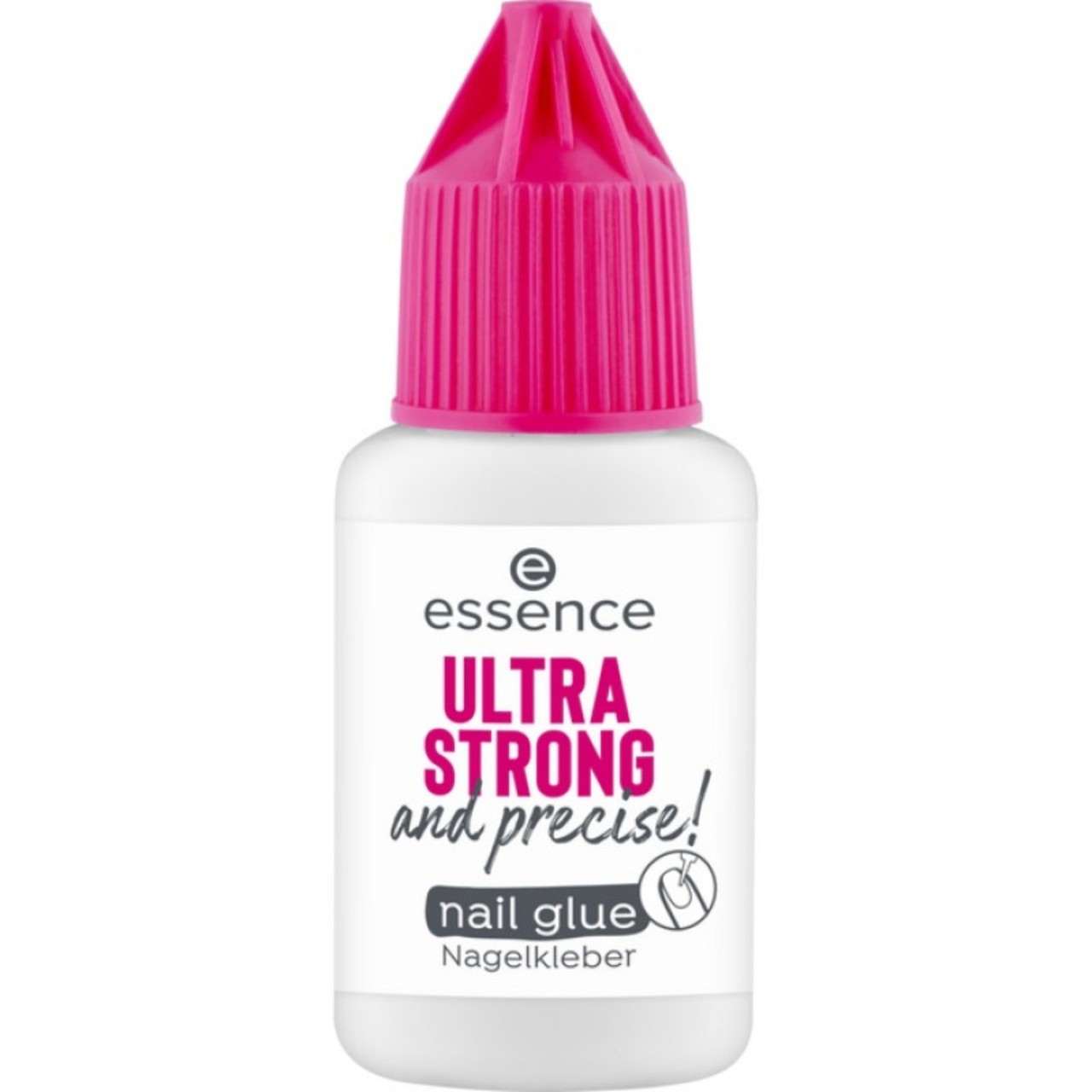 Essence Ultra forte e preciso Colla per unghie colla per unghie ad asciugatura rapida per unapplicazione precisa donna 80g
