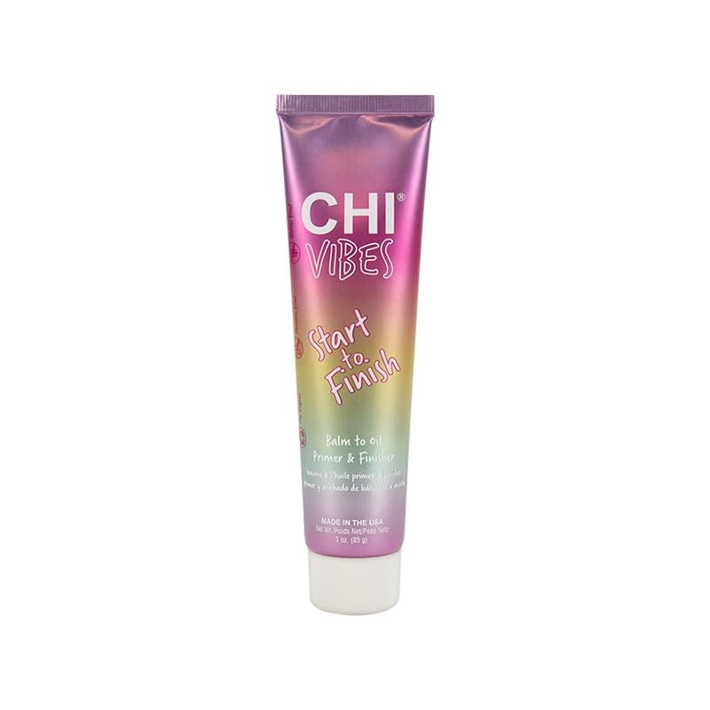 CHI Vibes Start to Finish Balm to Oil Primer & Finisher balsamo d'olio contro l'effetto crespo 85ml donna
