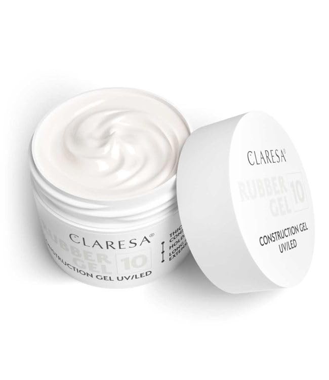 Claresa Gel di gomma 10, gel per sviluppo UV/LED 45 g