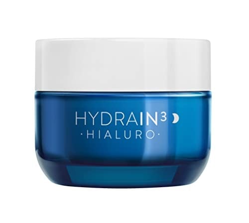 Dermedic Hydrain3 Crema notte all'acido ialuronico per pelli secche