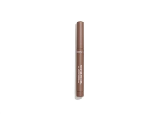 Gosh Ombretto in stick minerale Forever, impermeabile, colore 016 Cioccolato opaco, 1,4 g