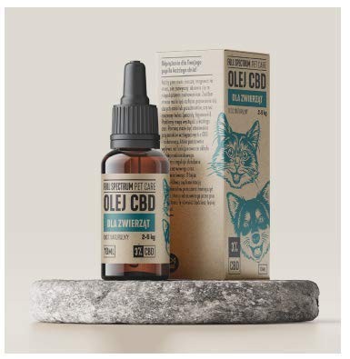Green paw Olio CBD per animali domestici al 6%, 10ml