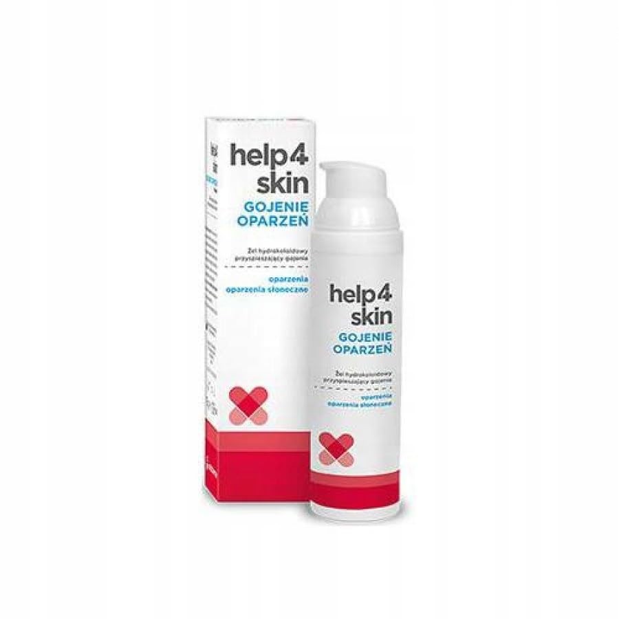 Help4skin Gel idrocolloidale per la guarigione delle ustioni 75 g