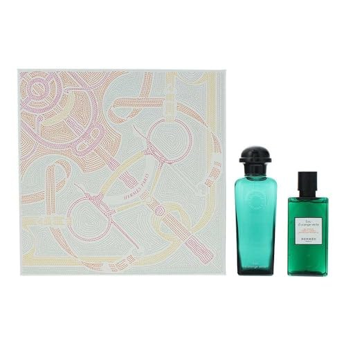 Hermès EAU D'ORANGE VERTE CASE 2 pezzi Eau de Cologne spray 100 ml + Shower gel 80 ml unisex