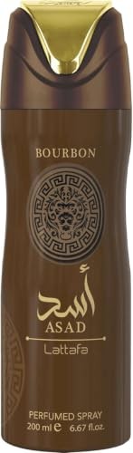 Lattafa Asad Bourbon Deodorant VAPO 200ml uomo
