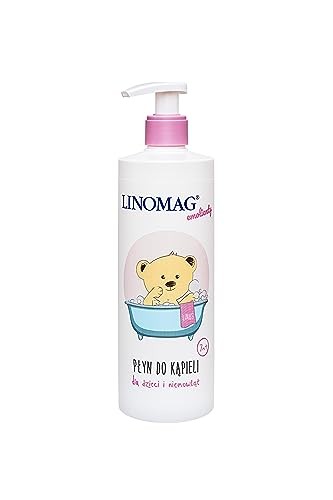 Linomag Emollienti utili per la cura dei bambini e dei bambini 400ml