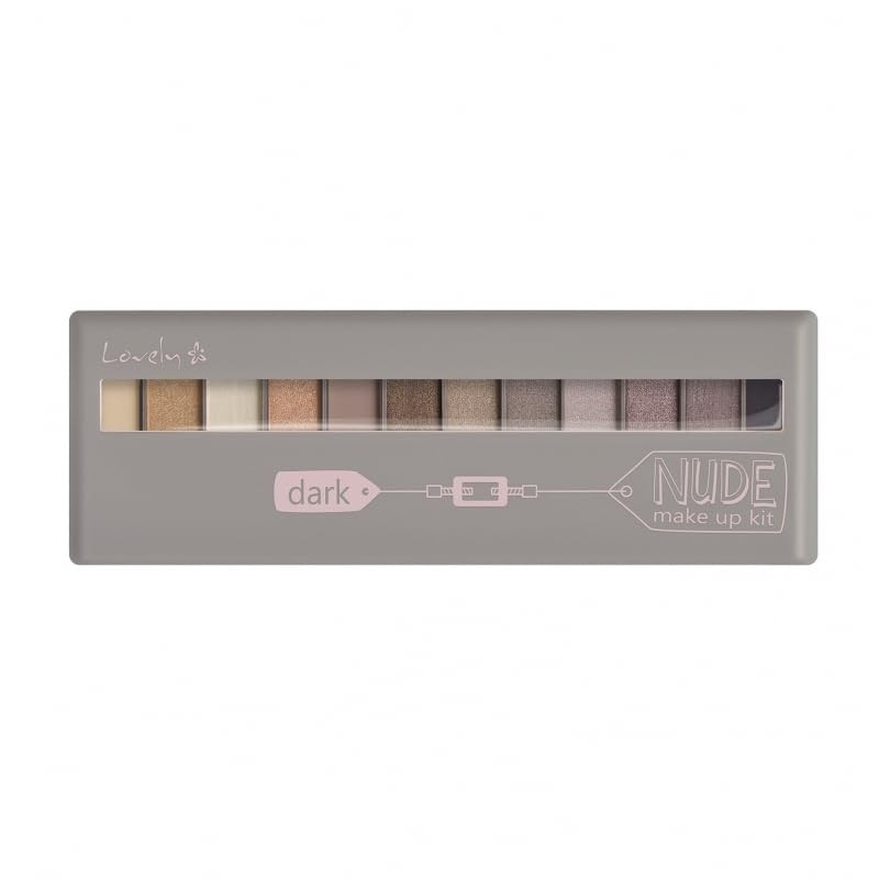 Lovely Palette di ombretti Dark Nude Make Up Kit per età 13g