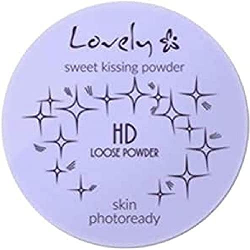 Lovely Sweet Kissing Powder HD Cipria in polvere libera Skin Photoready trasparente opacizzante minerale per il viso 5