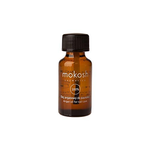 Mokosh Olio di argan per la cura delle unghie, olio di argan per unghie 12ml