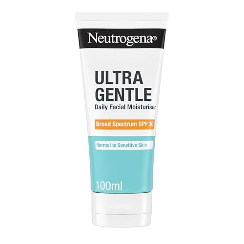 Neutrogena Crema idratante viso SPF 30, idratante viso ultra delicato 100 ml donna