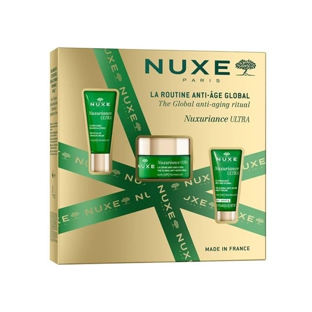 Nuxe Nuxuriance Ultra Set Cream 50ml Eye 15ml Night Cream 15ml 250ml