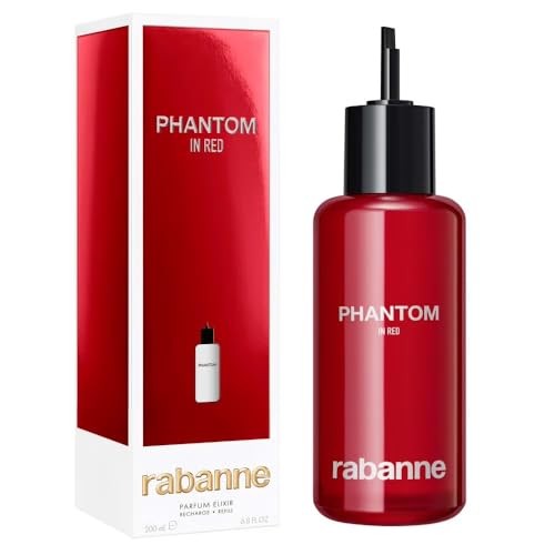 Rabanne PHANTOM IN RED PARFUM ELIXIR eau de parfum ricarica 200ml uomo