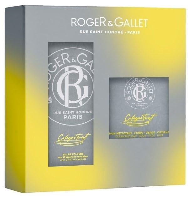 Roger & Gallet Cofanetto regalo da 2 pezzi COLONGNE TWIST Eau de Cologne spray 100 ml + Soap 100 gr unisex