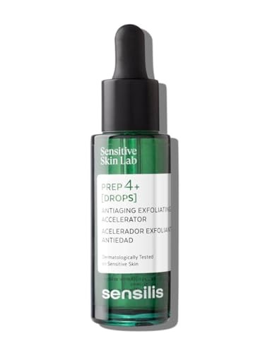 Sensilis Prep 4+ Drops Exfoliation Accelerator Serum 30ml Siero viso donna