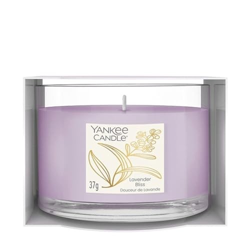 Yankee Candle Candela votiva in vetro Little Luxuries Lavender Bliss 37 g donna