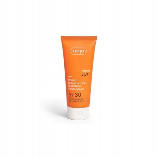 Ziaja Sun Sun Emulsion SPF 30 Emulsione solare per viso e corpo donna 100ml