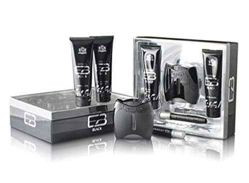 extasia black for men edt spray 100ml + after shave 130ml + shower gel 130ml + edt spray 15ml